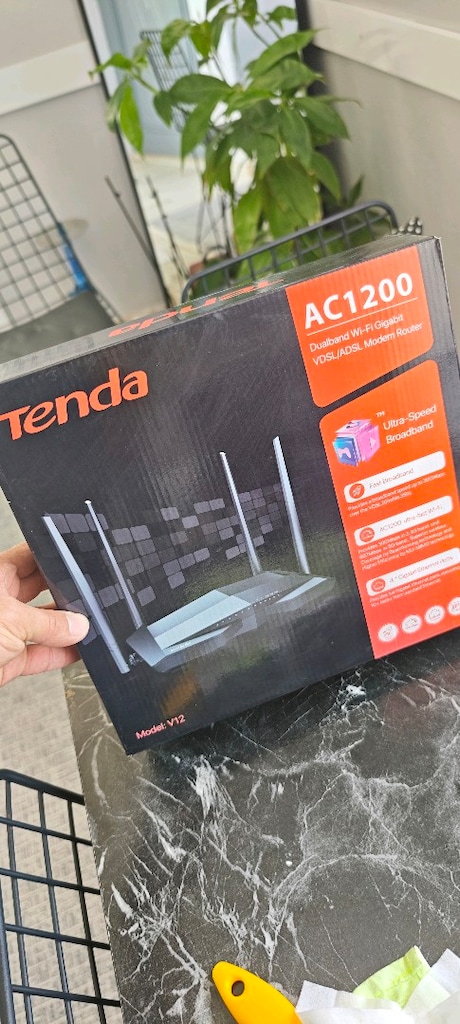 Tenda 4 anten vdsl modem - 2