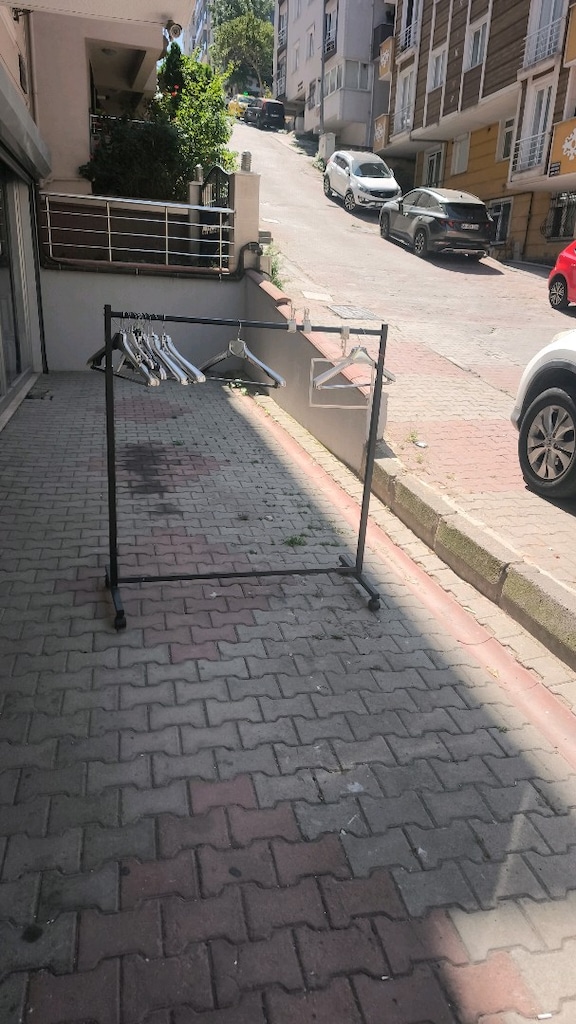 magza rafı bayan çocuk giyim magza Sepeti askılık eşek askı - 2