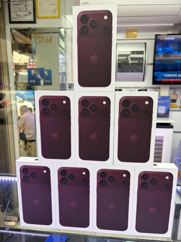 iPHONE 18 PRO MAX BORDO SIFIR ADINIZA FATURALI TÜRKİYE GARANTİLİ SIFIR - 5