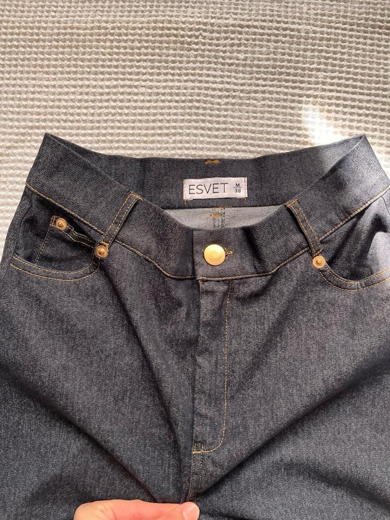 Uzun Kot/Denim Etek - 4