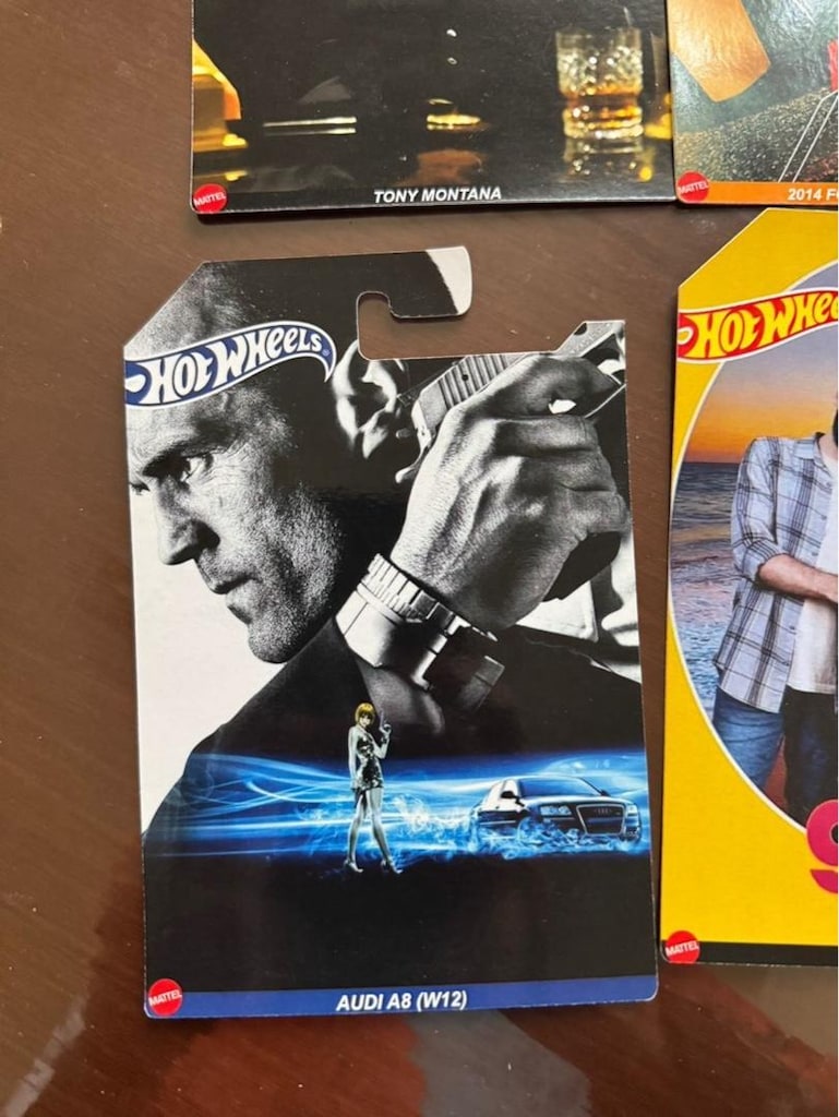 Yüksek Kalite Hotwheels Kartonet Seti 7 Adet Araba Kartı - 4