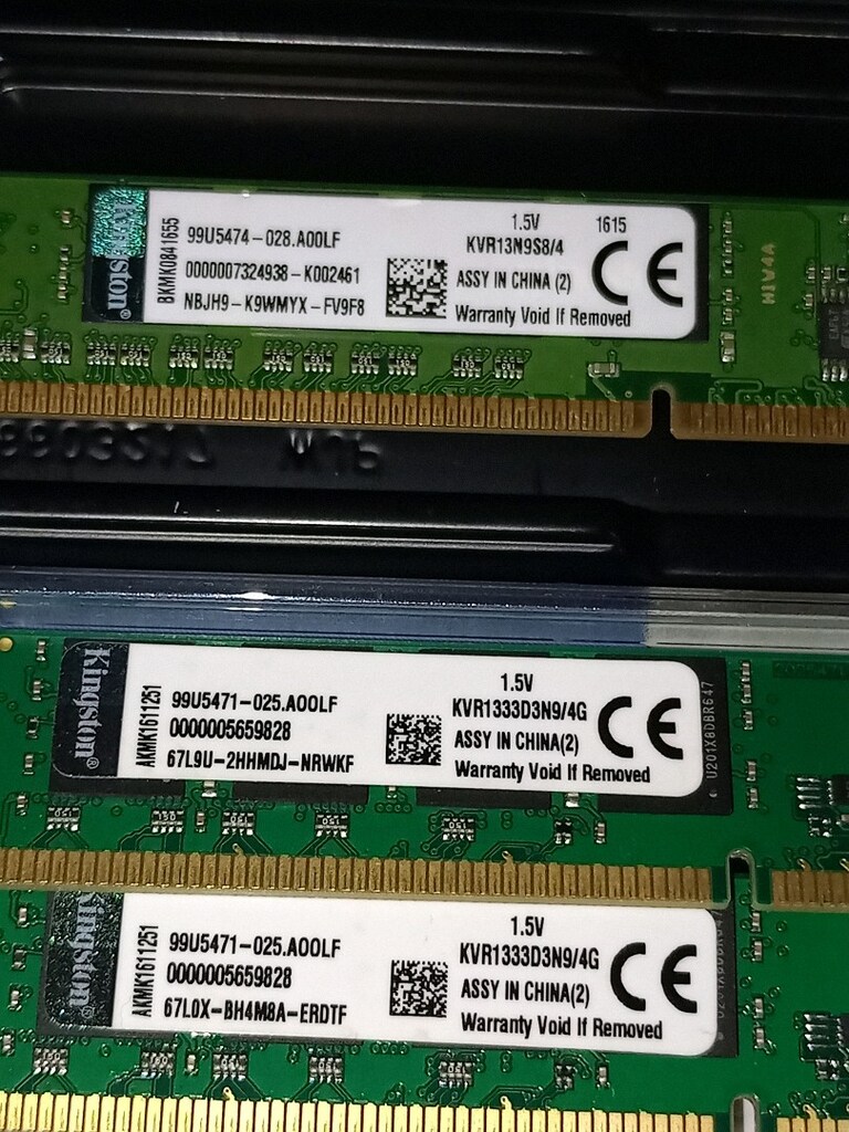 4 x 4 eşittir 16 GB ddr 3 RAM - 3