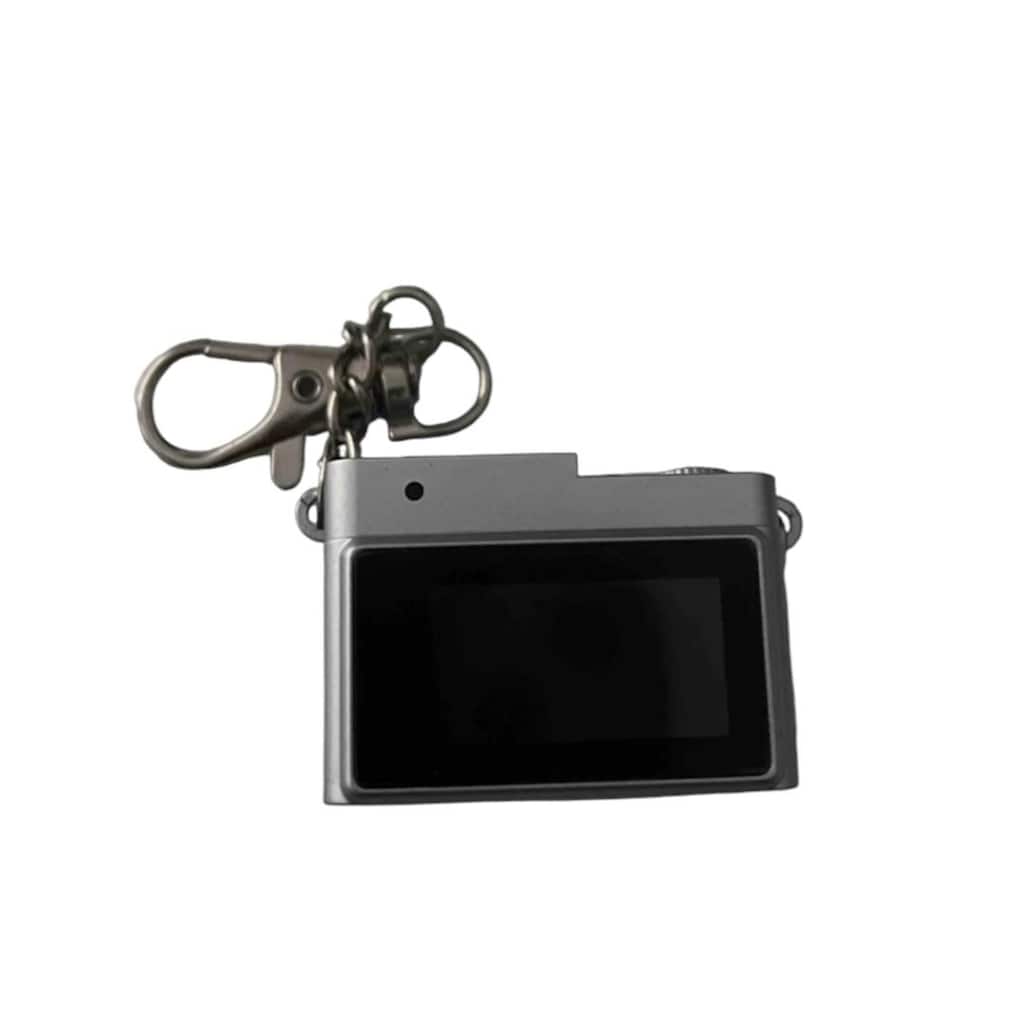 Mini Fotoğraf Makinesi Anahtarlık Kamera Hafıza Kartlı Sıfır - 3