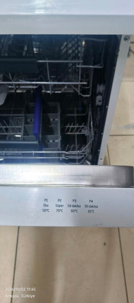 YENİ MODEL BEKO BULAŞIK MAKİNESİ 4 PROGRAM TERTEMİZ ÇALIŞAN BAKIMLI GA - 6
