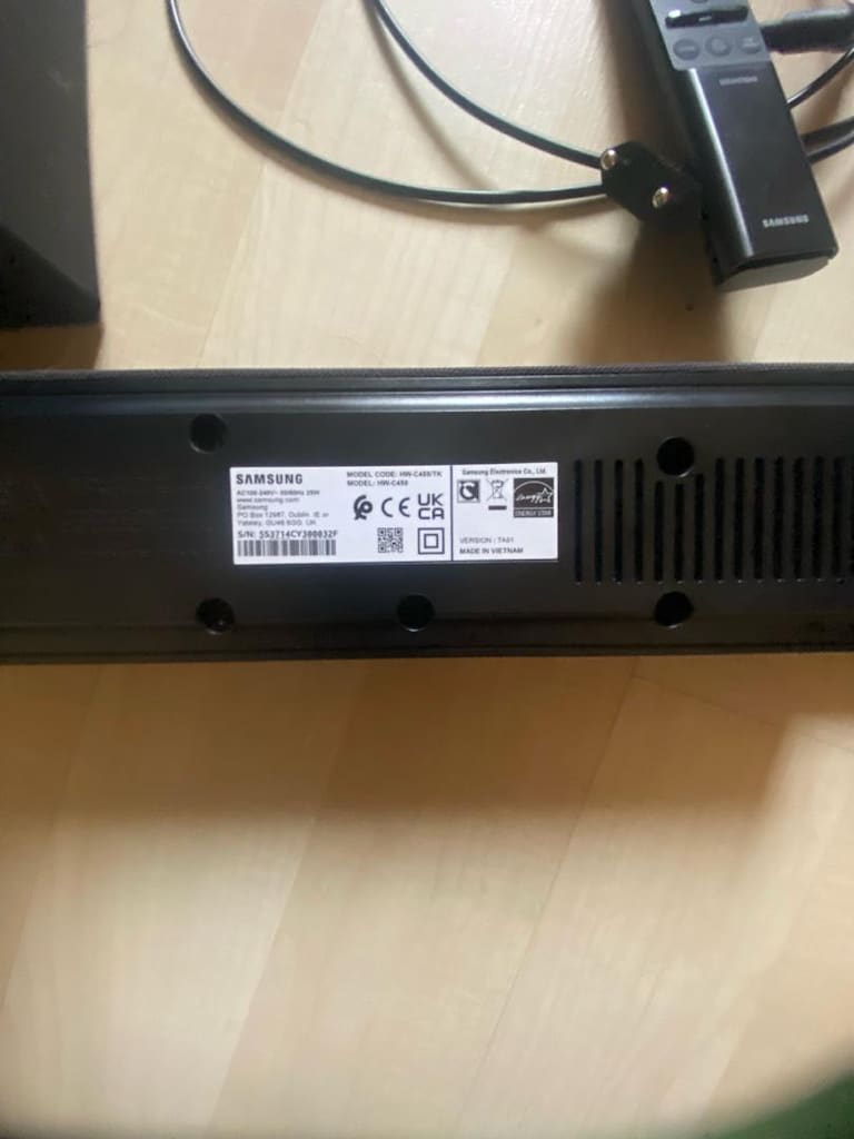 Samsung HW-C450/TK Soundbar - 3