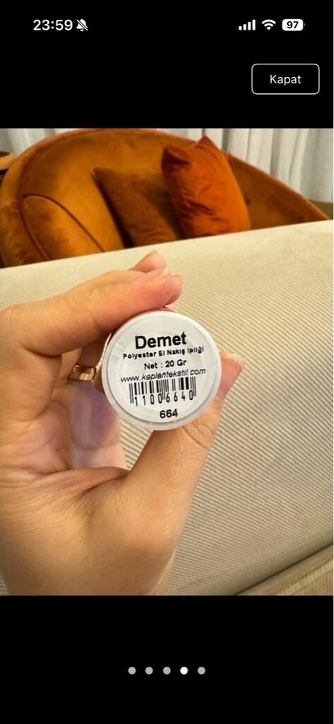 halat ip ve polyester nakış ipi - 4