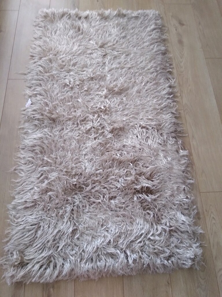 1.46*74 cm EBATINDA UZUN TÜYLÜ HALI - 2