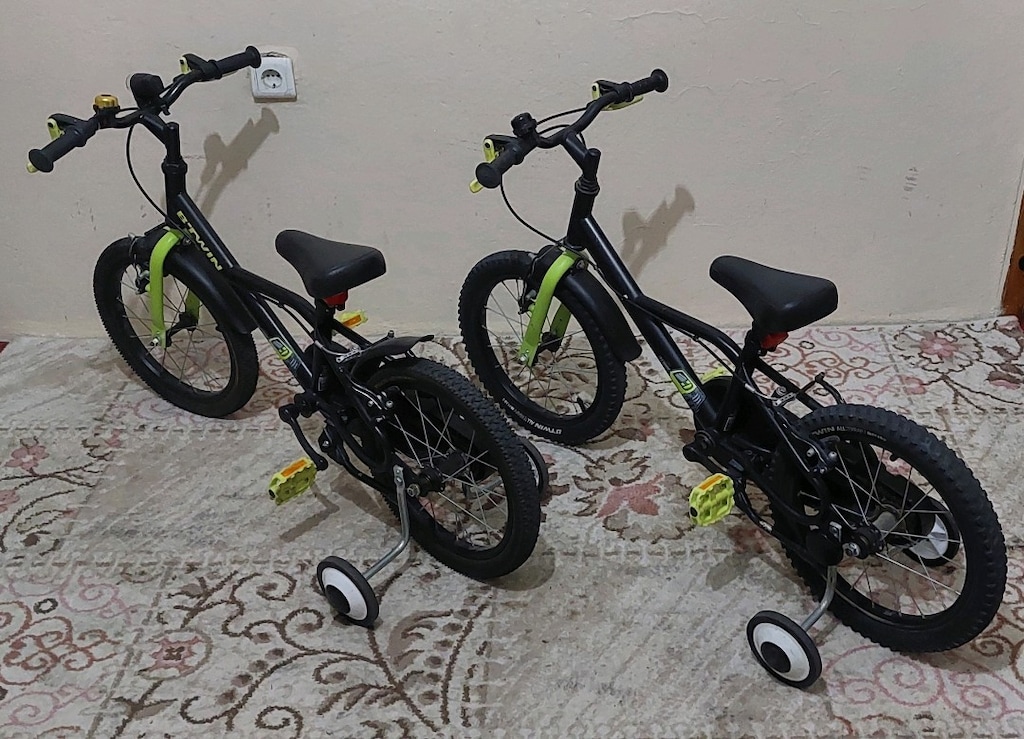 2 ADET 16 JANT DECATHLON BTWIN ÇOCUK BISIKLETI - 4