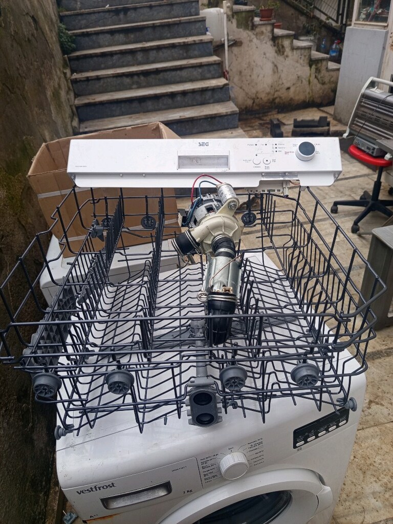 seg ve vestel bulaşık makinesi ana kart ve ic sepetlet