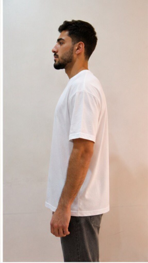Baskılı Baskısız T-Shirt - 7