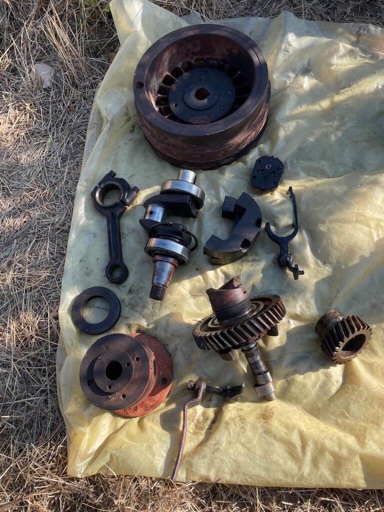 Pancar motor e80 6 HP DİZEL parçaları TEMİZ Orjinal - 9