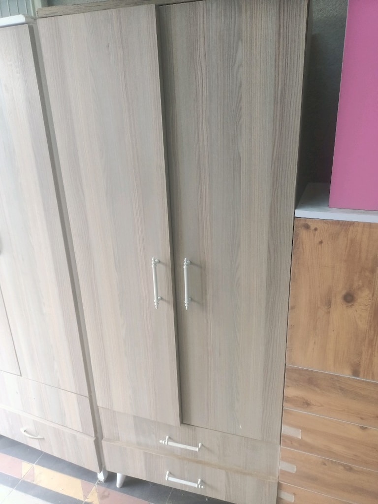2 kapaklı Giysi Eşya Dolabı - 2