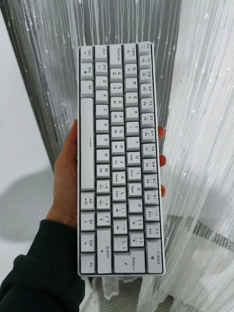 Tertemiz Beyaz Gaming Set - Logitech G203 & T60 Mekanik Klavye - 5