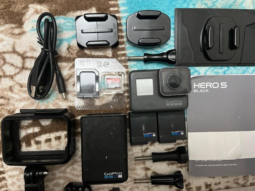 GoPro Hero 5 Black - Full Set / Kutulu ve Zengin Aksesuarlı - 2