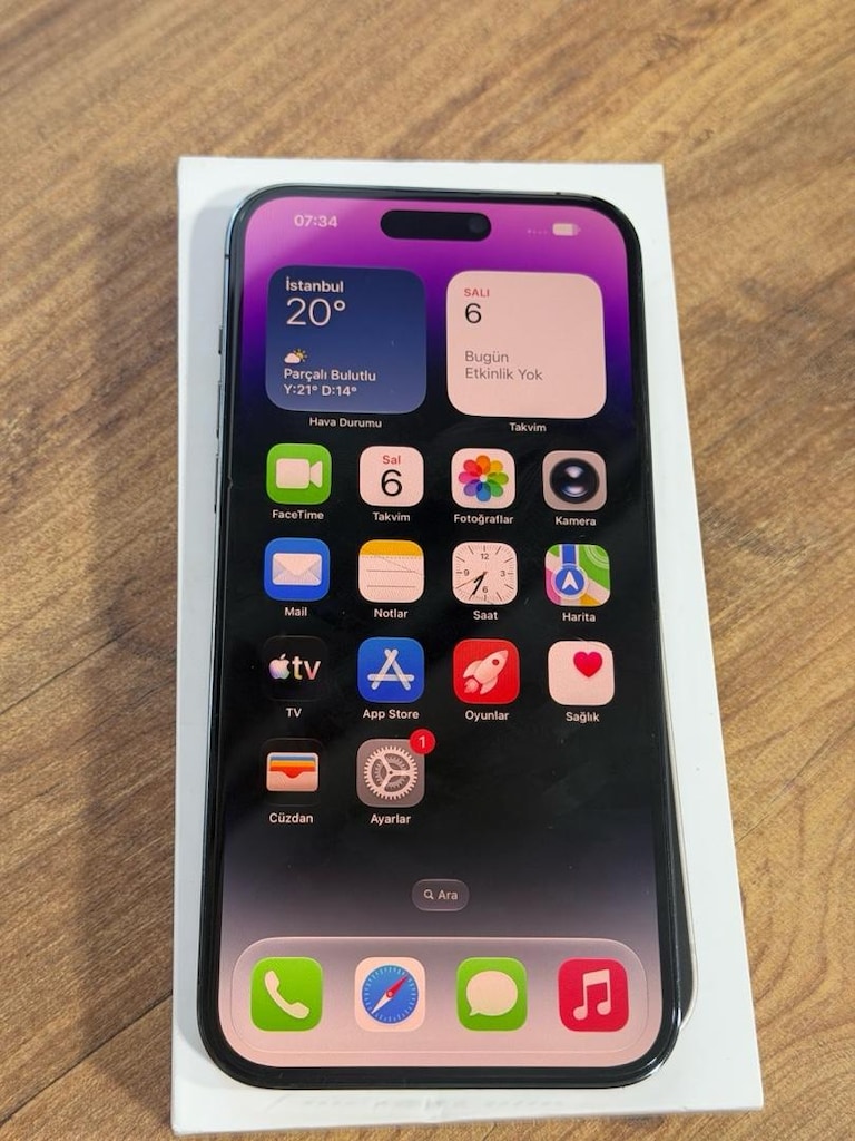 İPHONE 14 PRO MAX 256 GB PİL 87 YD KAPALI - 9