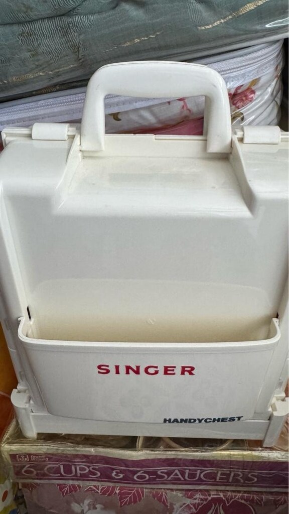 Sıfır Kutulu Singer Handychest (HC-11) Retro Dikiş Kutusu - 2