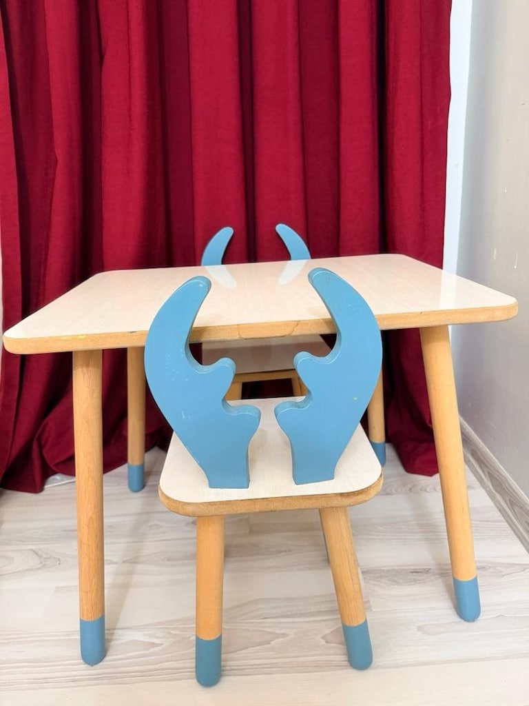Çocuk Etkinlik Masa Sandalye Takımı - 9