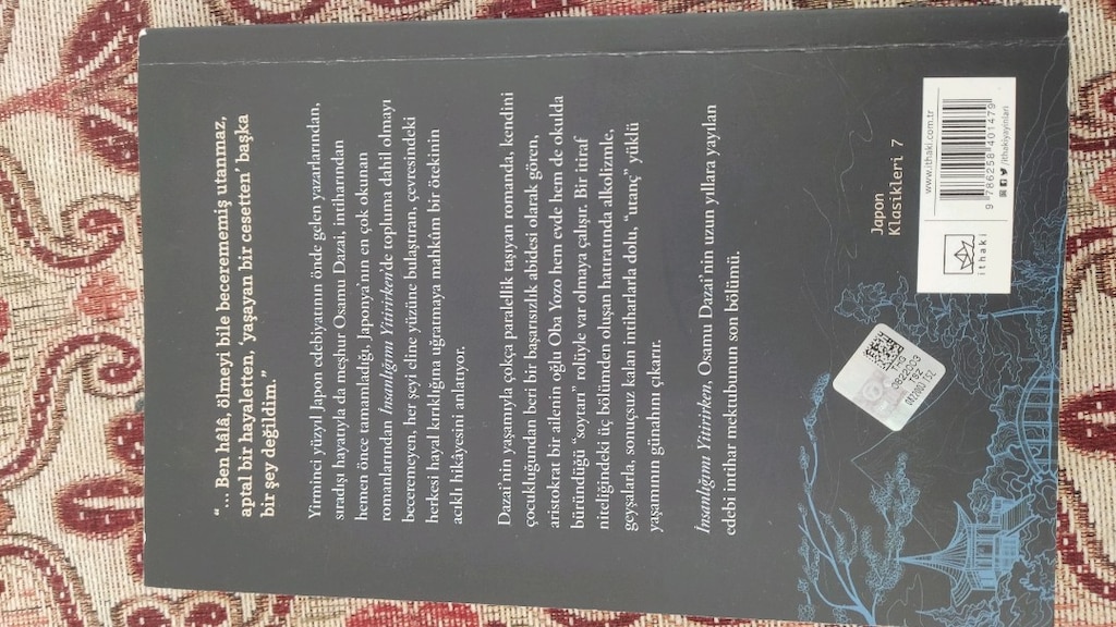 İnsanlığımı Yitirirken- Osamu Dazai - 2