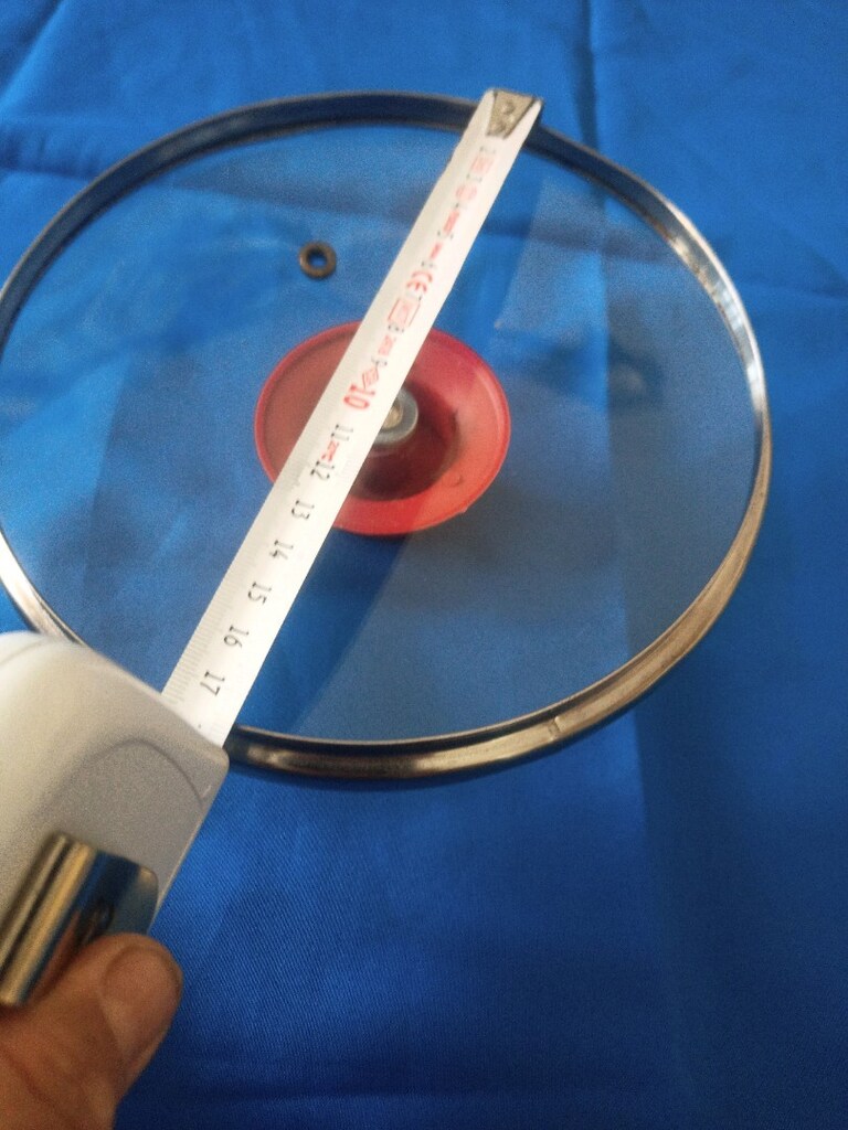 cam tencere tava kapağı çapı 17.5 cm - 8