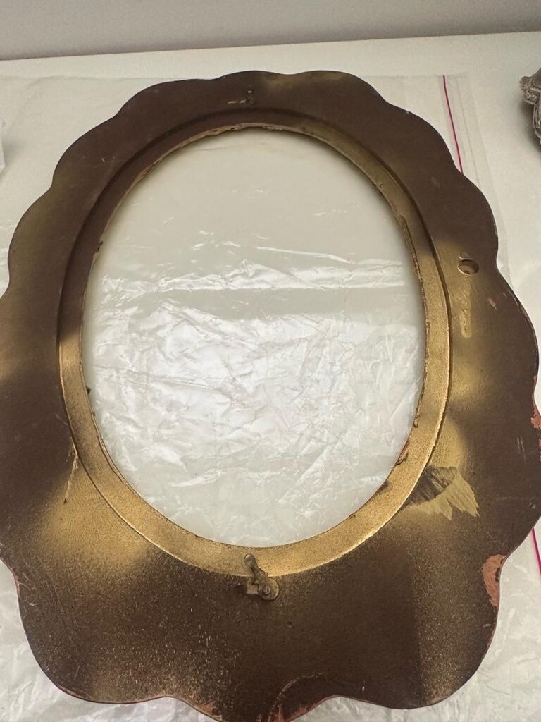 Ahşap kursta yapılmış el emeği 37/27 cm - 13