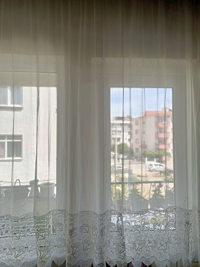 tül perde büzgülü boy 178 cm en 213 cm - 3