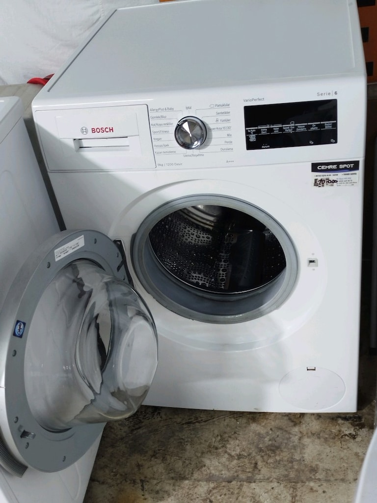 BOSCH 9 KG ÇAMAŞIR MAKİNESİ İZMİR İÇİ 3 AY GARANTİMİZ VARDIR - 8