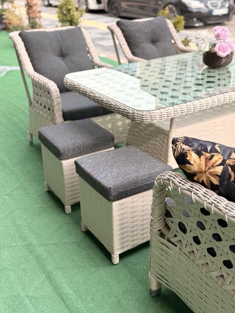 Rattan %100 aleminyum - 5