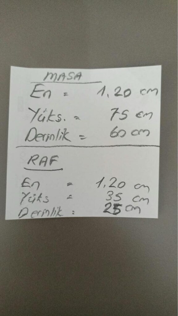 acil satılık KIZ ÇOCUK ÇALIŞMA MASASI - 5