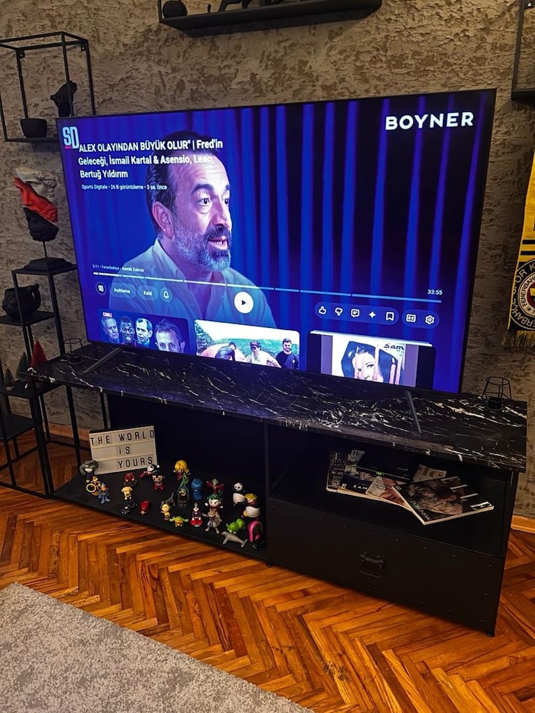 Mermer TV Ünitesi, Orta Sehpa, Dresuar