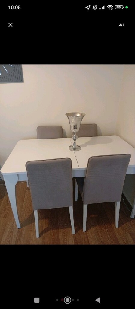 BELLONA marka 2 adet koltuk+berjer+akıllı yemek masası - 9