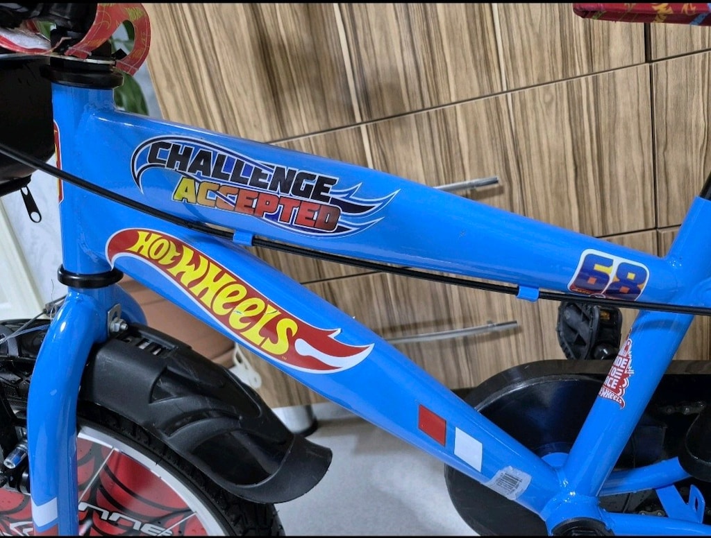 16 JANT SIFIR AYARINDA TERTEMİZ ÜMİT HOTWHEELS ÇOCUK BİSİKLETİ - 4