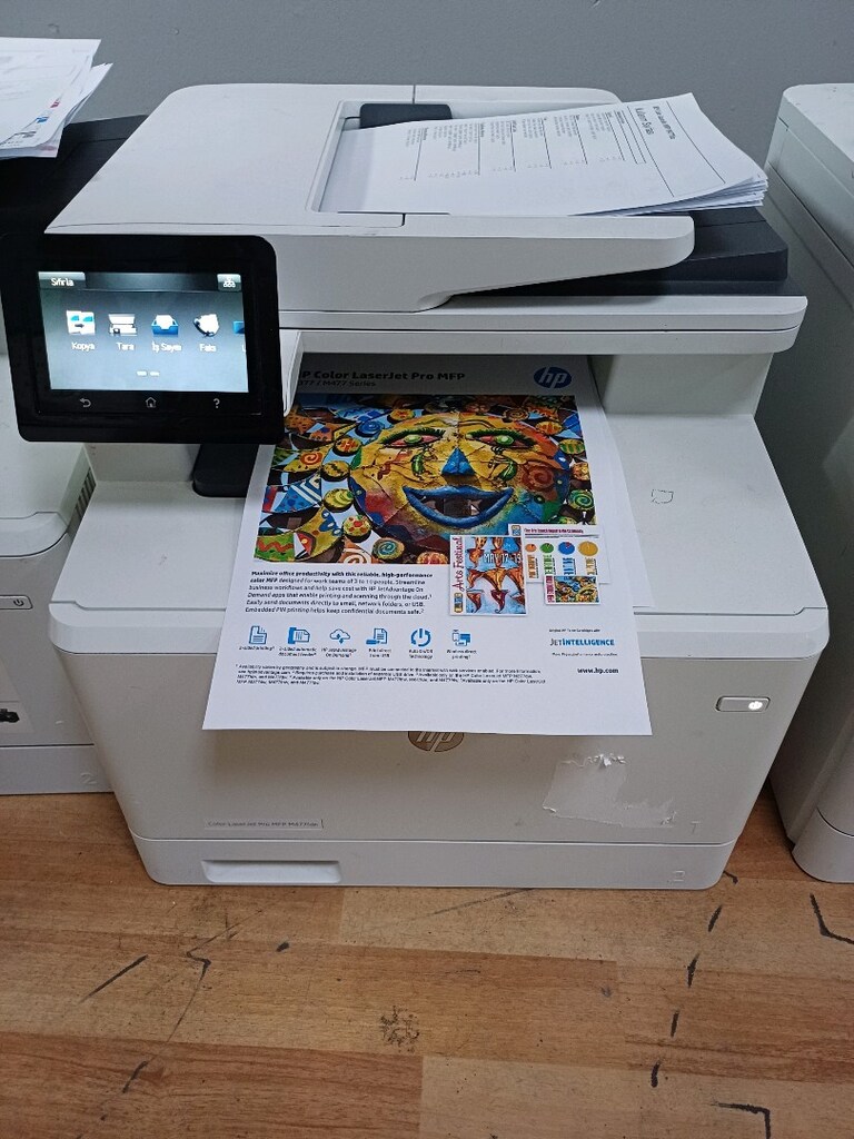 hp color laserjet pro mfp m477fnw çok fonksiyonlu yazıcı - 4