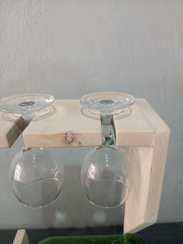 ŞİŞE STANDI AHŞAP - 5