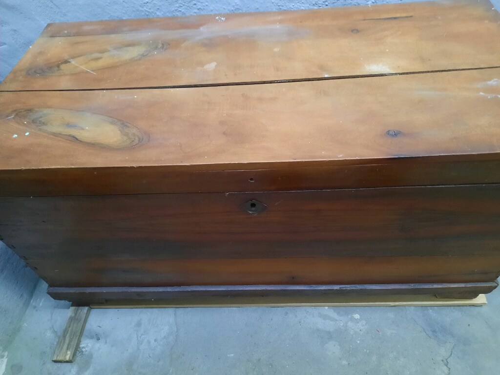 ceviz ağacından çeyiz sandığı satılık - 6