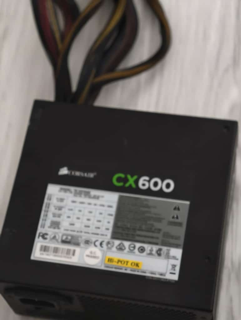CORSAİR CX600 600WATT PSU - POWER SUPPLY - GÜÇ KAYNAĞI - 4