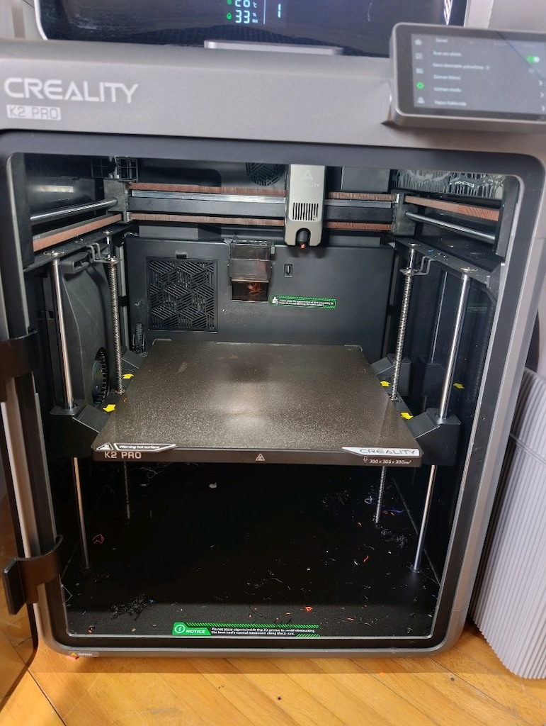 Crealty K2 Pro Combo 3D yazıcı Garantisi devam ediyor 550 saatte - 5
