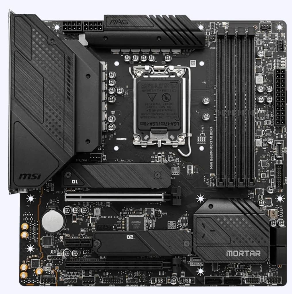 i5 12400f + MSI B660M Mortar + 4x8 Gb DDR4 RAM - 4