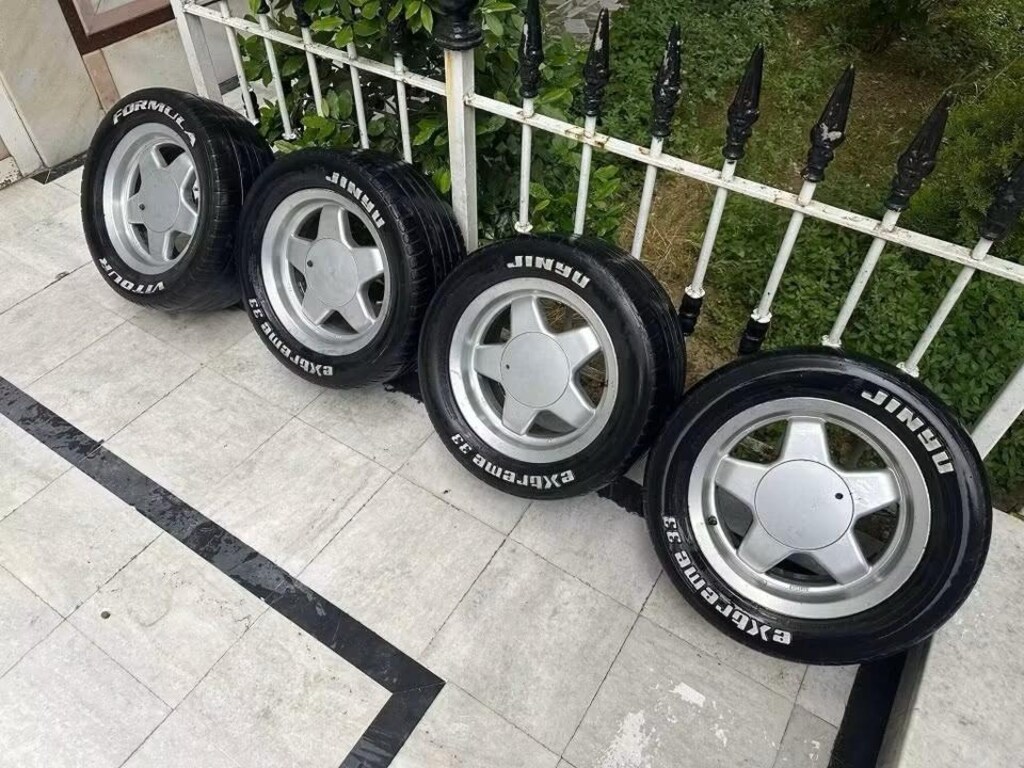 CMS 40 jant lastik takımı 3.Adet JİNYU Extreme 33 dür 215 50 13.tür - 9