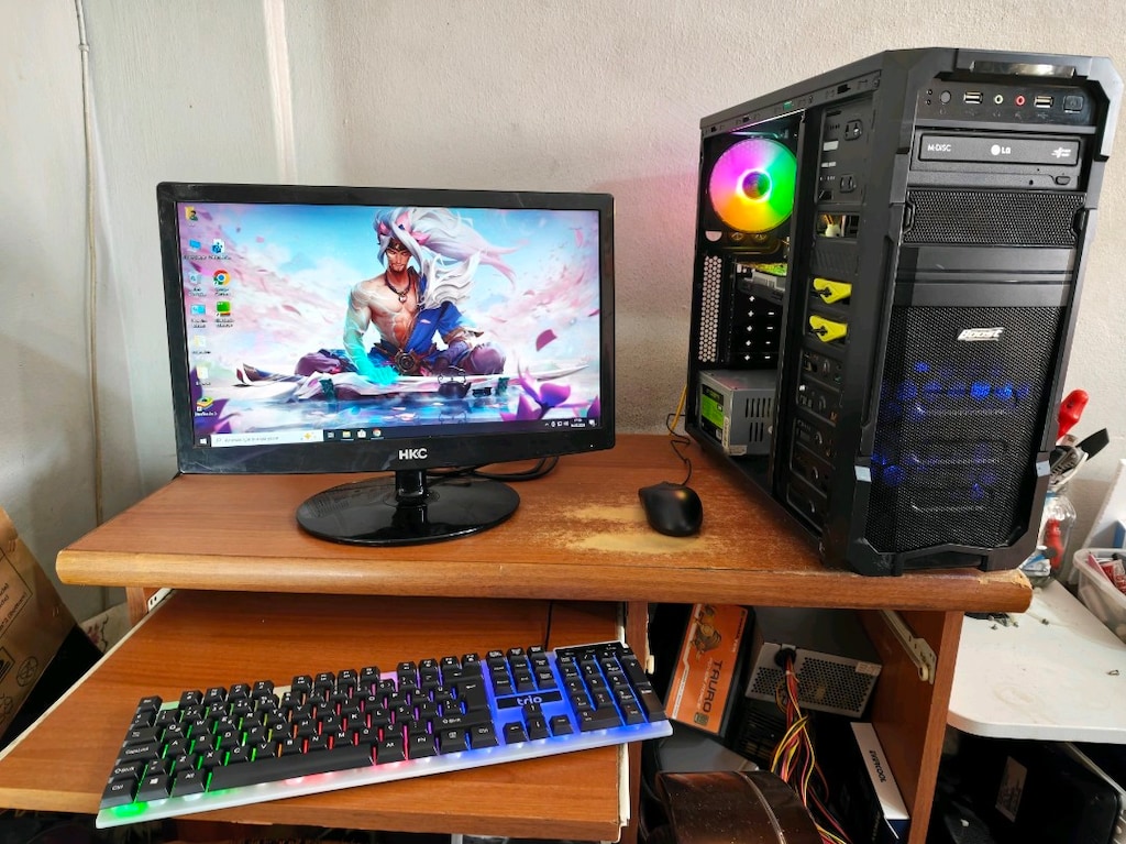 4 GB ekran kartlı oyuncu makine Full set uyguna - 3