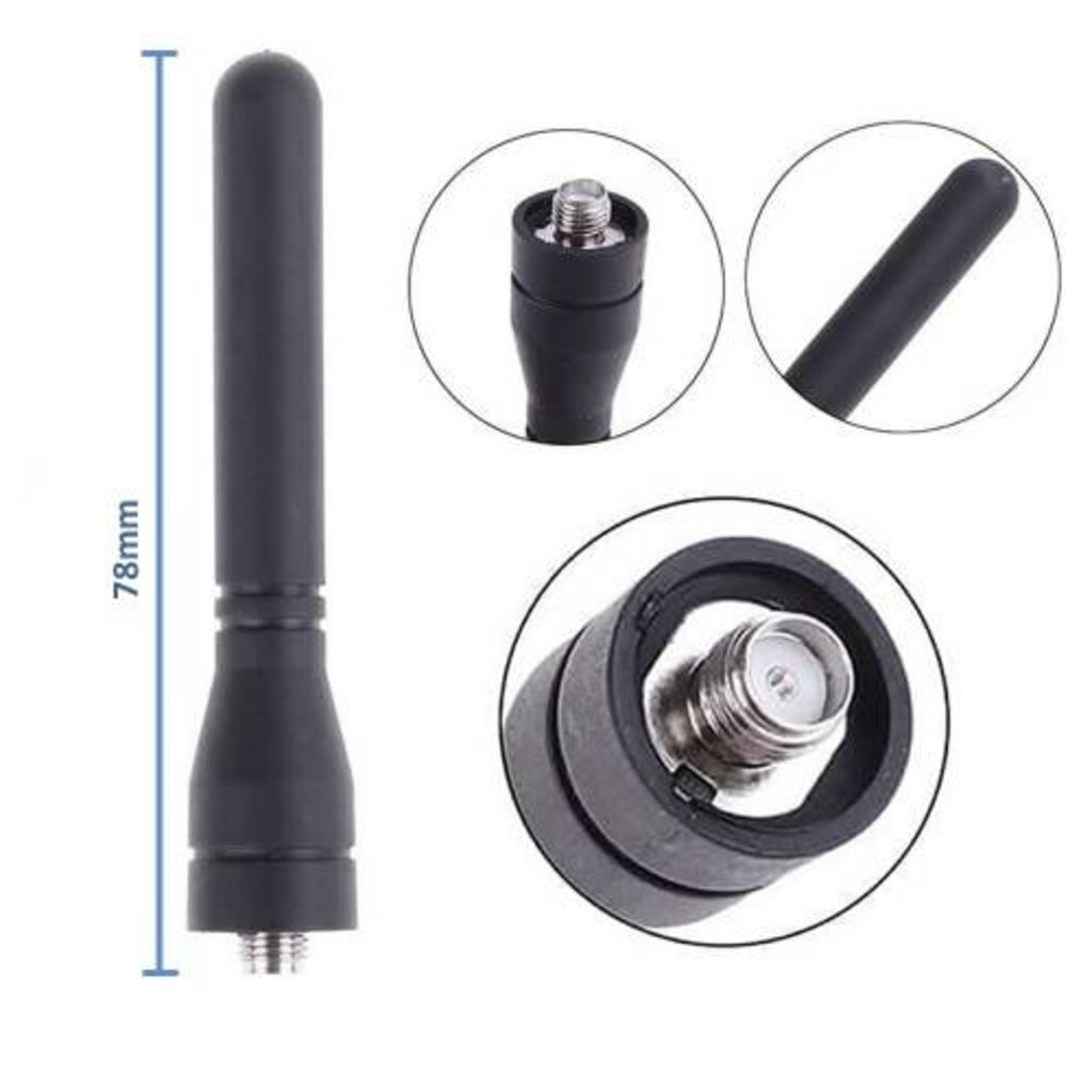 8cm 2.15 dbi SF20 SMA Dişi RF GSM Wifi Drone Walkie Talkie Anten