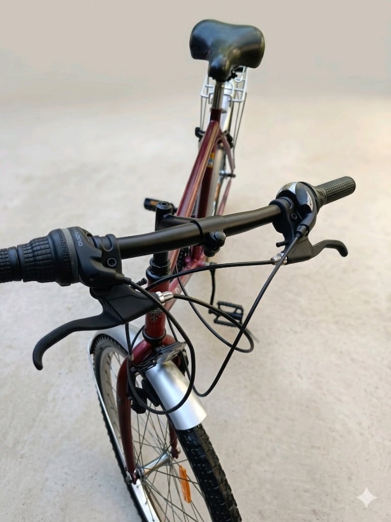 Teker 26. Shimano 18 hız. Temiz ve sorunsuz İtalyan Bianchi. - 7