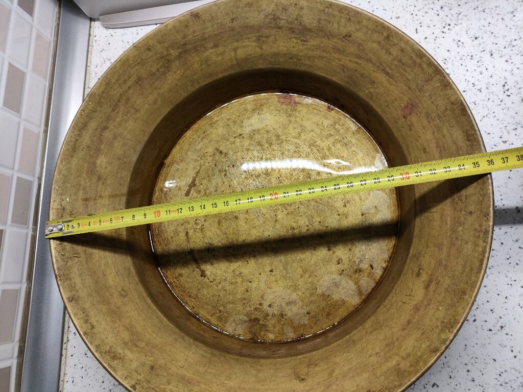 SSCB Dönemi Koleksiyonluk Bakır Leğen - 5