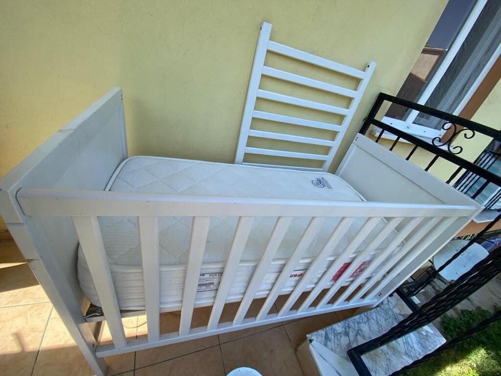 İkea Bebek Karyolası 60*120 cm + Yataş Miniko Yatak - 3