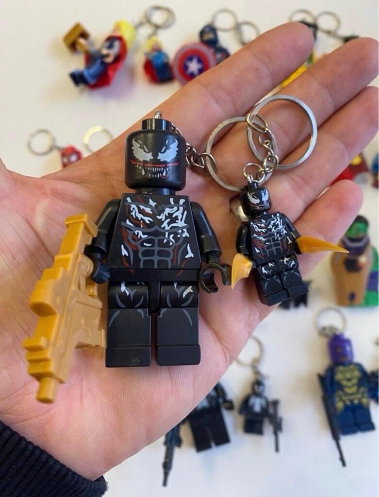 Lego Dev Marvel Figür Anahtarlıkları - 17