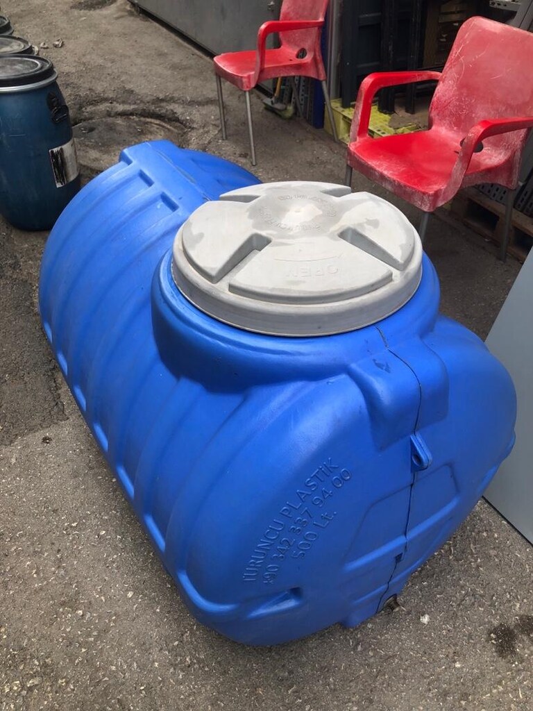 içi beyaz 500 lt depo - 3