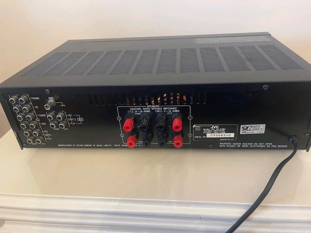 JVC AX-411 AMFİ ÜCRETSİZ KARGO - 3
