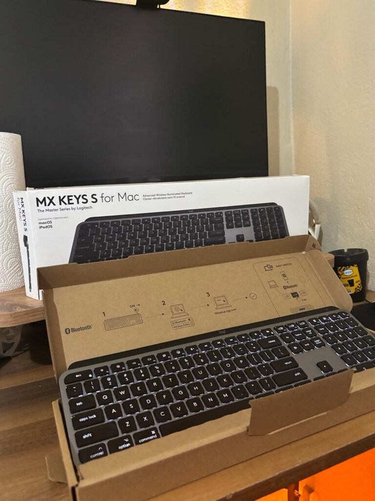 LOGİTECH MX KEYS MAC UYUMLU BLUETOOH KLAVYE - 3