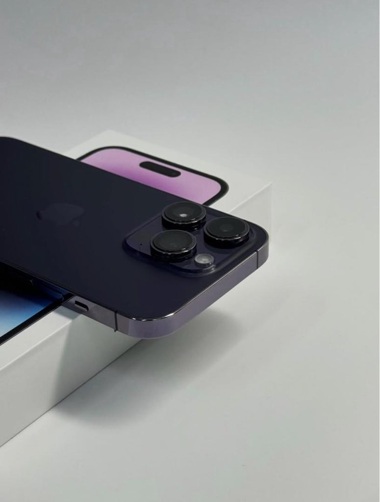 iPhone 14 Pro 128 GB Purple Türkiye Cihazı - 4