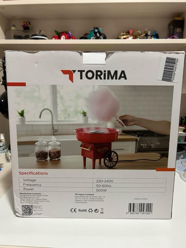 Torima ev tipi pamuk şeker makinesi - 5