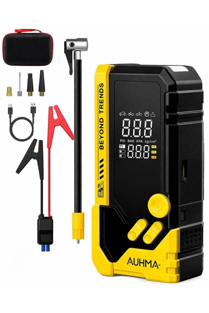 Auhma A8844 Akü Takviye Cihazı & Hava Kompresörü - 10.000 mAh